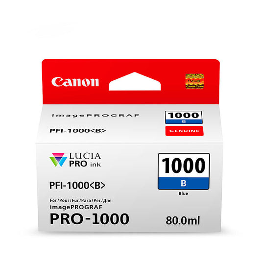 Canon PFI1000 Blue Ink Cart - Wholesales Supply