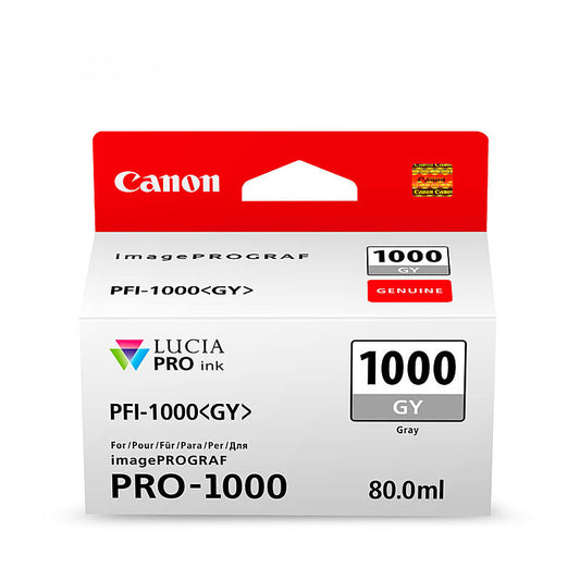 Canon PFI1000 Grey Ink Cart - Wholesales Supply