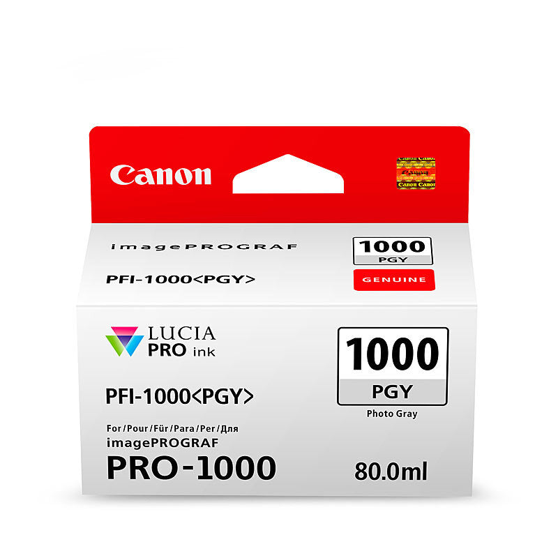 Canon PFI1000 Ph Grey Ink Cart - Wholesales Supply