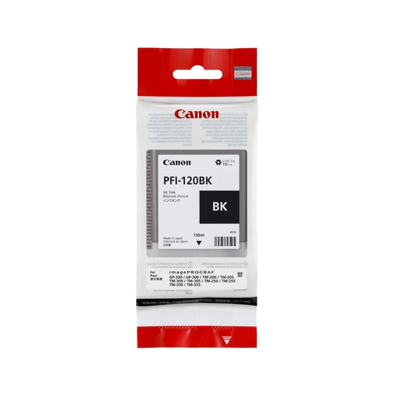 Canon PFI120 Black Ink - Wholesales Supply