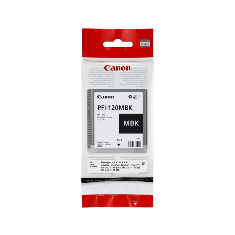 Canon PFI120 Matte Black Ink - Wholesales Supply