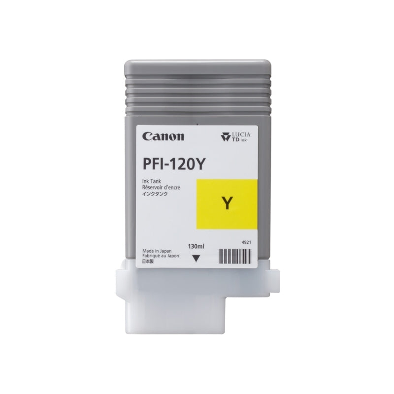 Canon PFI120 Yellow Ink - Wholesales Supply