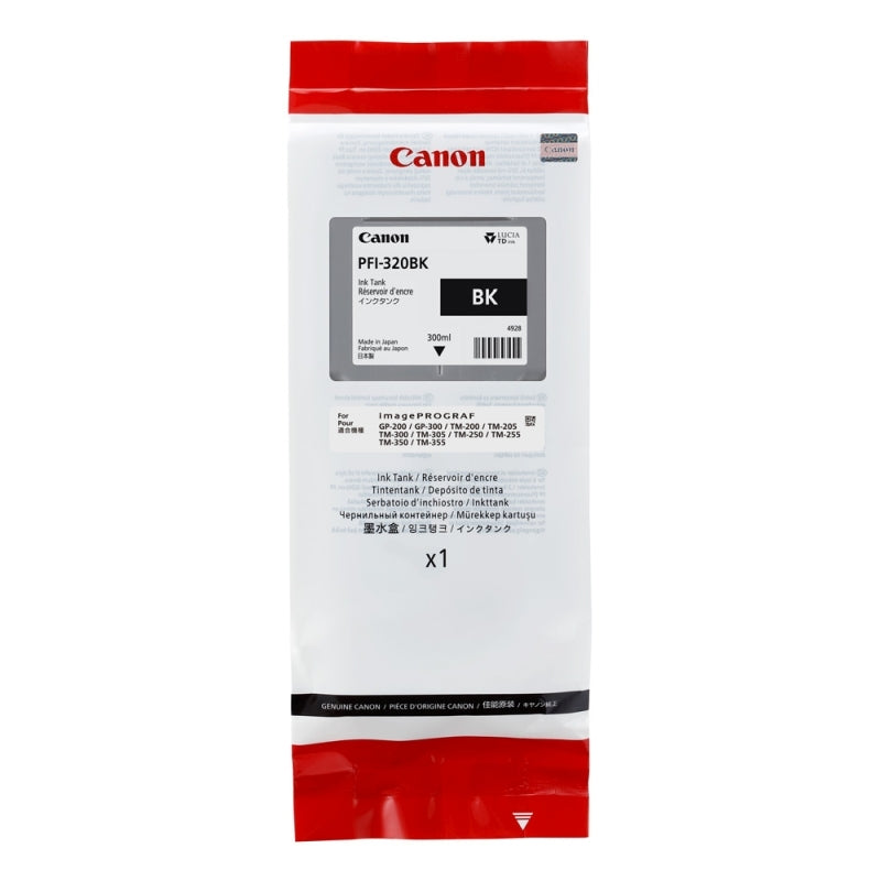 Canon PFI320 Black Ink - Wholesales Supply
