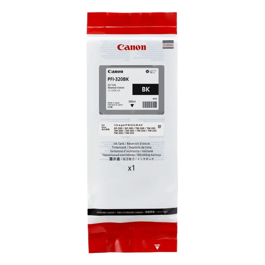 Canon PFI320 Black Ink - Wholesales Supply