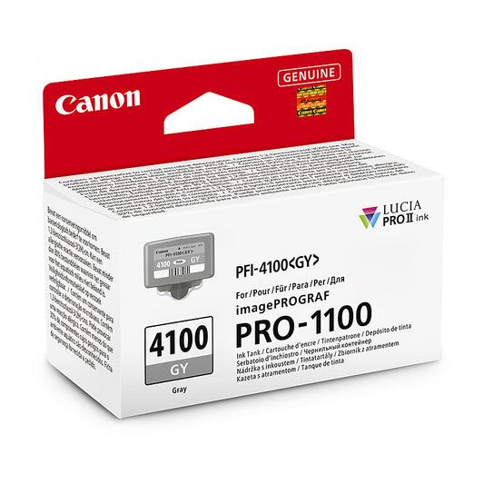 Canon PFI4100 Grey Ink Cart - Wholesales Supply
