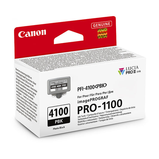 Canon PFI4100 Ph Blk Ink Cart - Wholesales Supply
