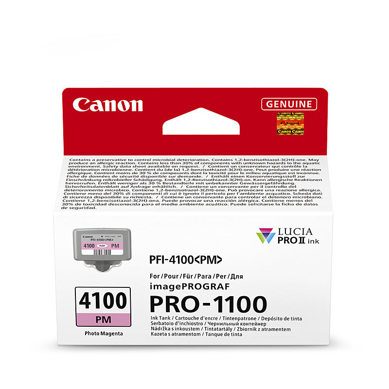 Canon PFI4100 Ph Mag Ink Cart - Wholesales Supply