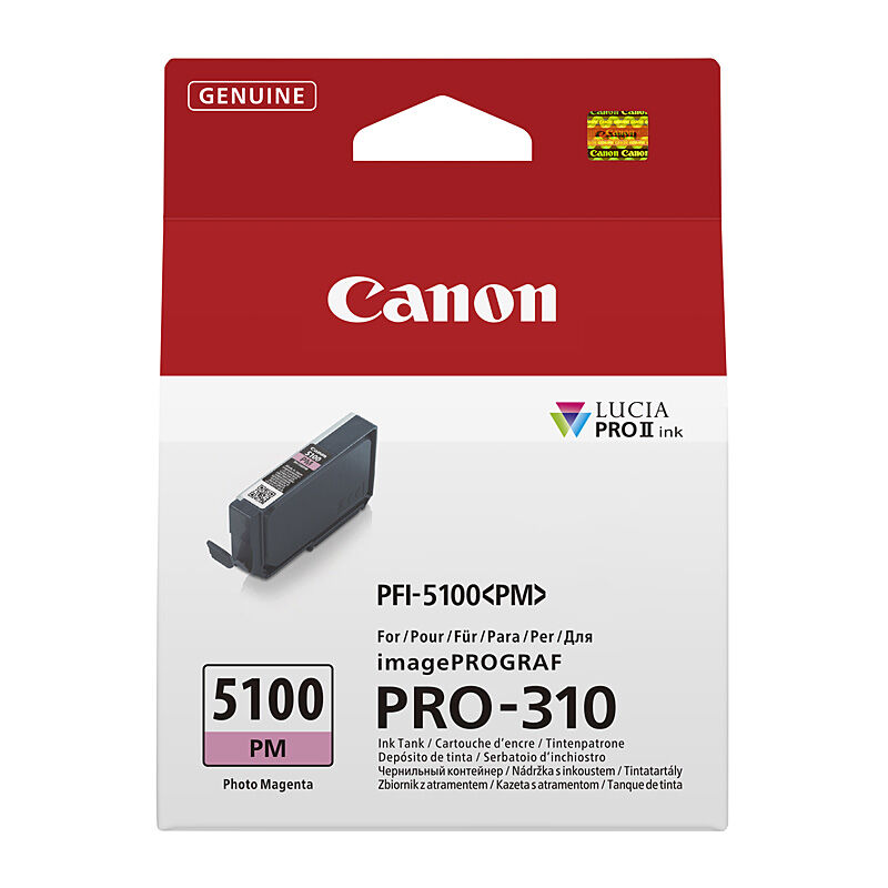 Canon PFI5100 Ph Mag Ink Cart - Wholesales Supply