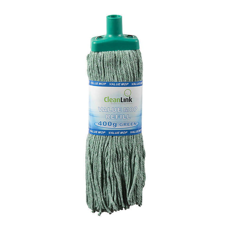 Clnlnk Mop Hd 400Gm Grn - Wholesales Supply