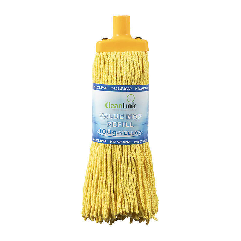 Clnlnk Mop Hd 400Gm Ylw - Wholesales Supply