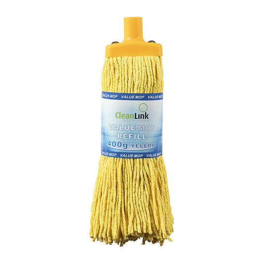Clnlnk Mop Hd 400Gm Ylw - Wholesales Supply