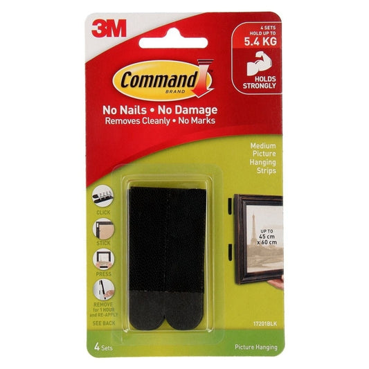 CMD Strip CMD17201BLK Pk4 Bx6 - Wholesales Supply