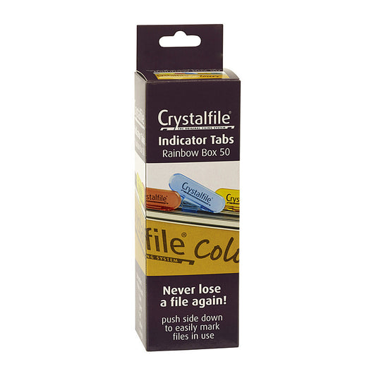 CF Indicator Tabs Rainbow Bx50 - Wholesales Supply