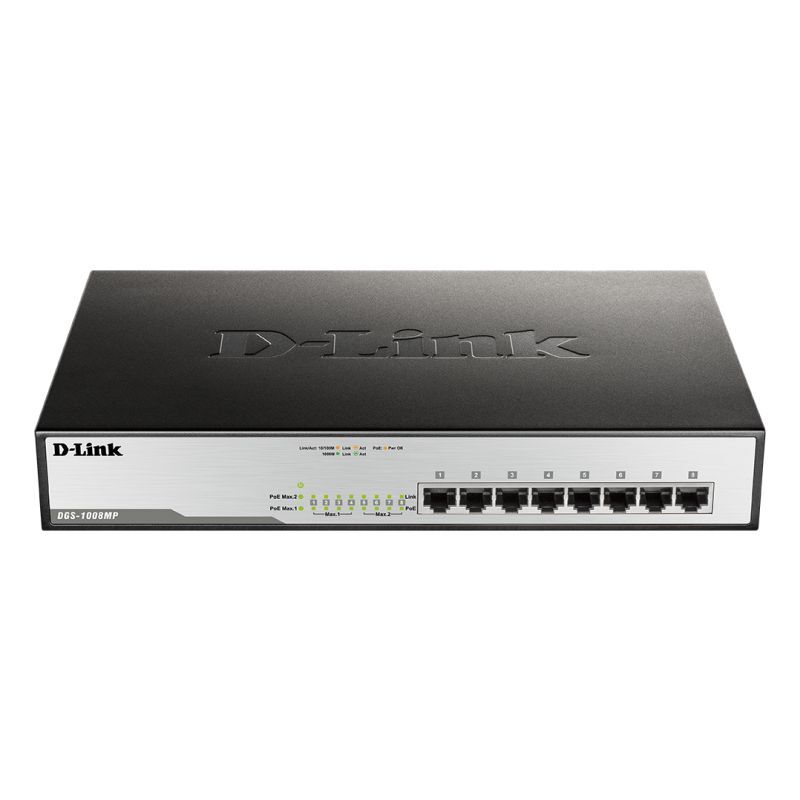 D-LINK DGS-1008MP PoE Switch - Wholesales Supply