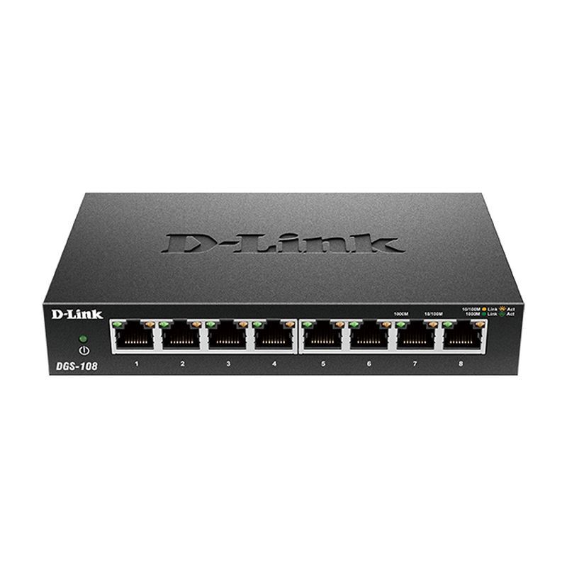 D-LINK DGS-108 Desktop Switch - Wholesales Supply