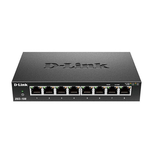 D-LINK DGS-108 Desktop Switch - Wholesales Supply