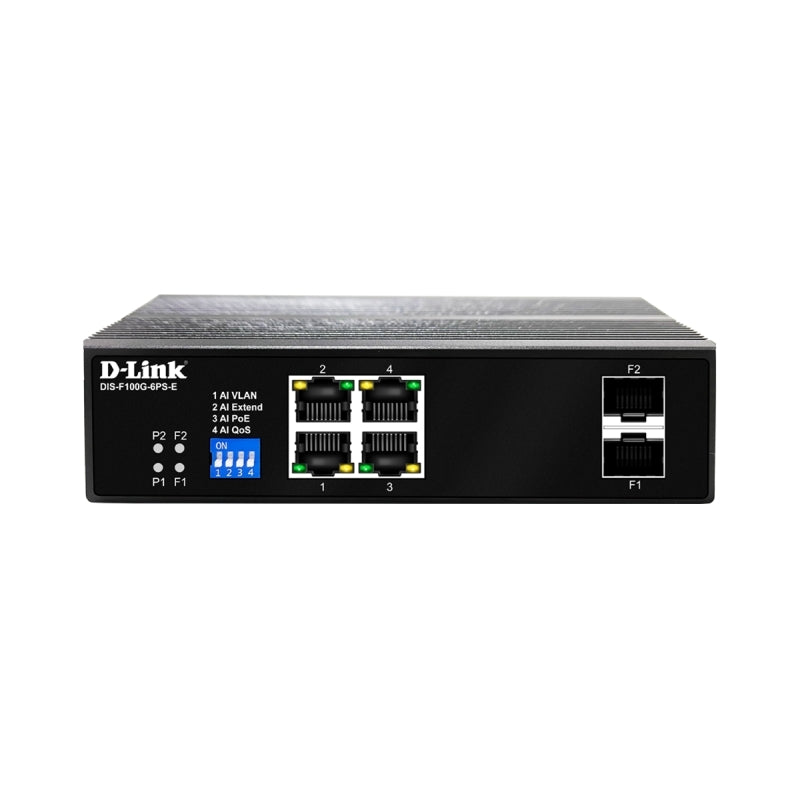 D-Link DIS-F100G-6PS-E Switch - Wholesales Supply