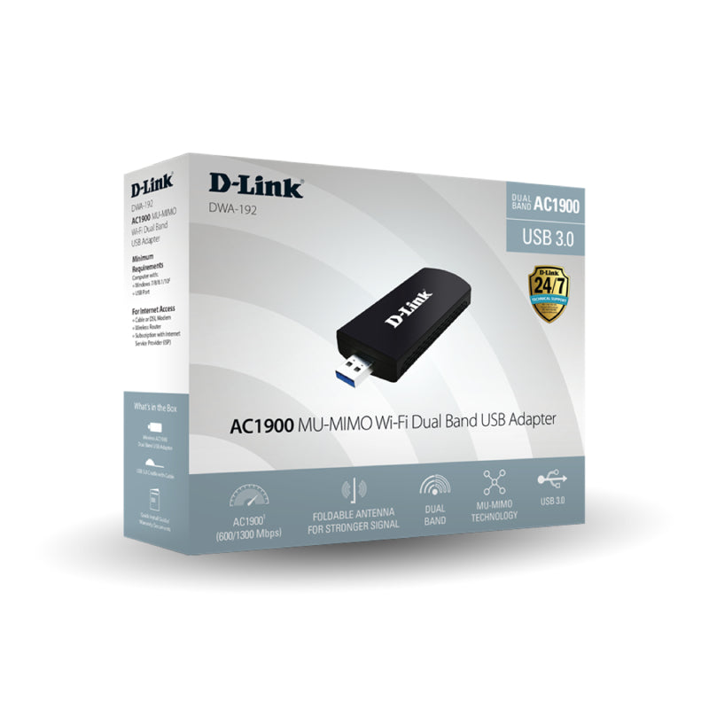D-LINK DWA-192 DSAU Adapter - Wholesales Supply