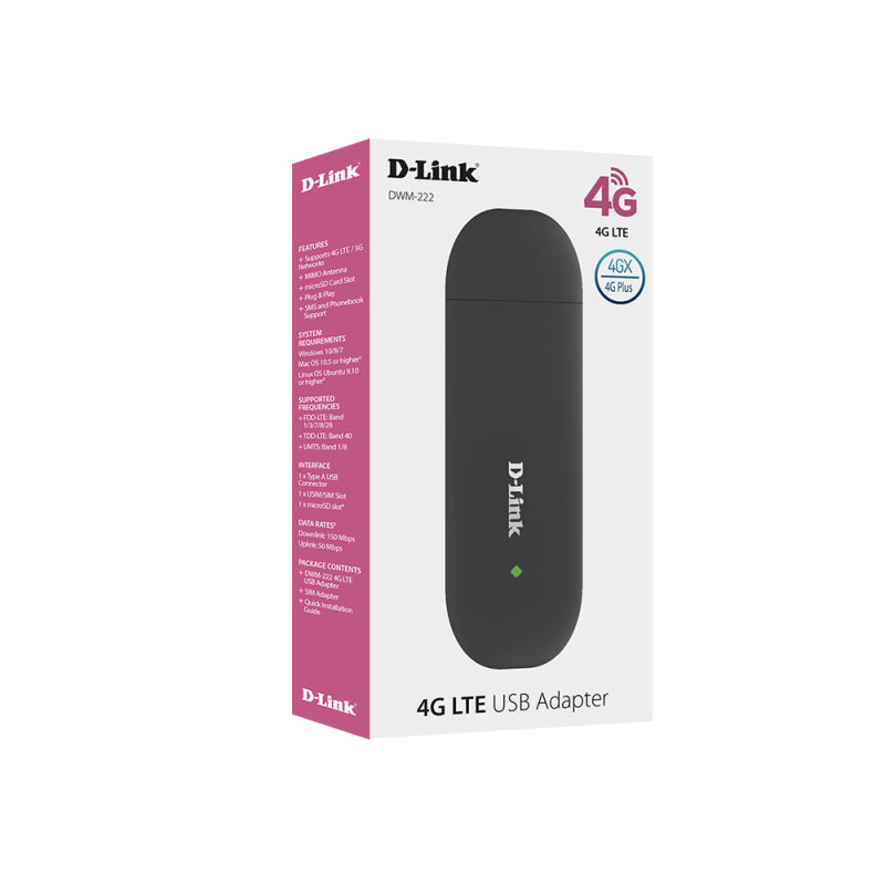 D-LINK DWM-222 USB Adapter - Wholesales Supply