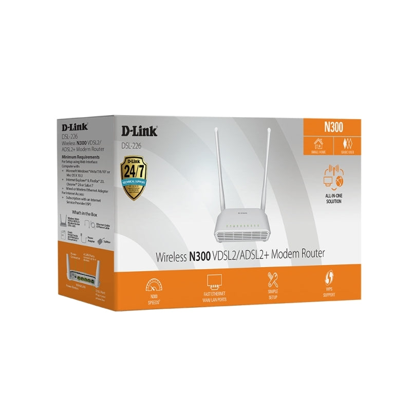 D-Link N300 Modem Router - Wholesales Supply