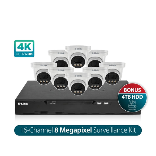 D-Link Vigilance Kit 16CH 8MP - Wholesales Supply