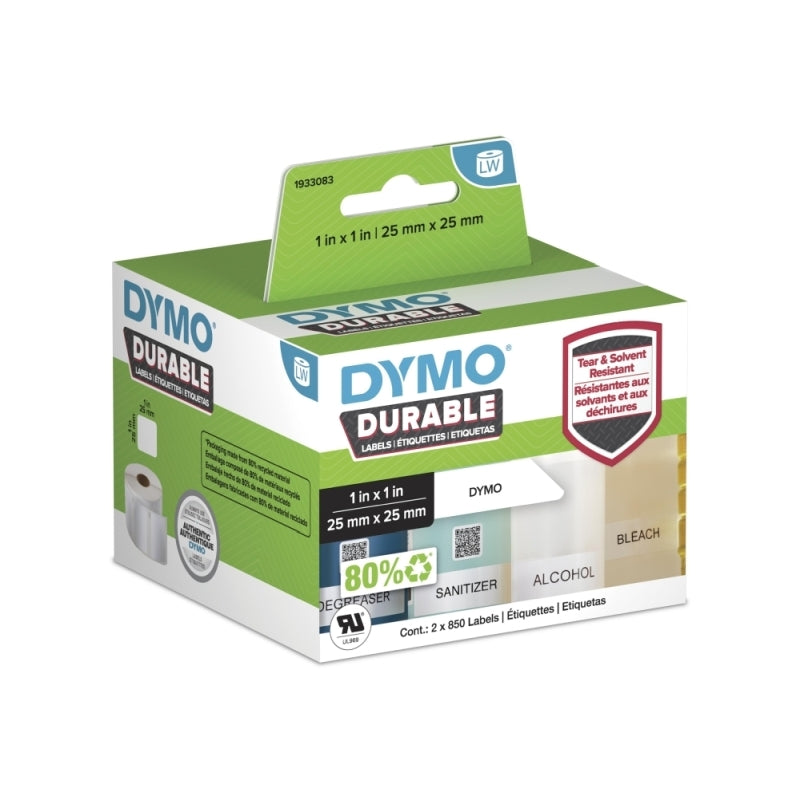 DY LW Dur MP Label 25x25mm - Wholesales Supply