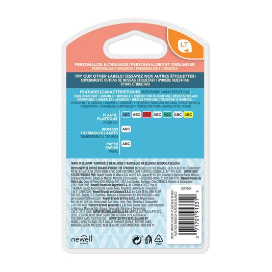 Dymo LT Plastic 12mm x 4m Whit - Wholesales Supply