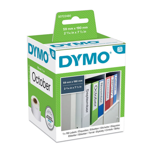 Dymo LW LevrArch Lab 59 x 190 - Wholesales Supply