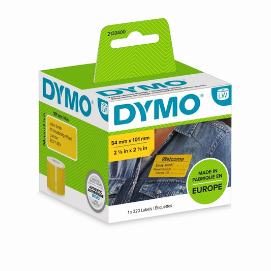 Dymo LW Ship Lbl 54x101mm Ylw - Wholesales Supply