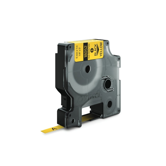 Dymo Rhino H/S Lbl 6mm Yellow - Wholesales Supply