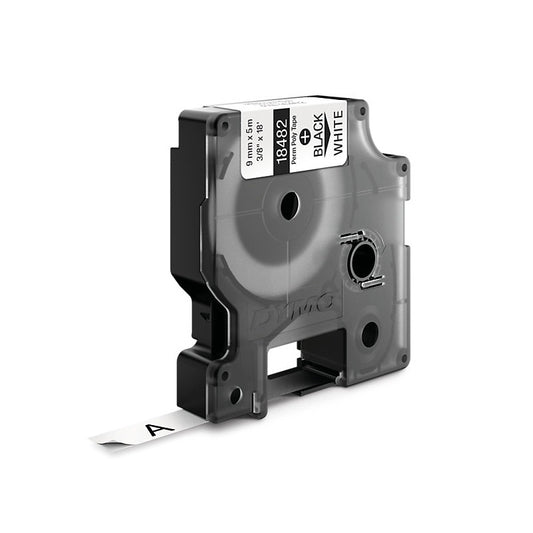 Dymo Rhino Py Lbl 9mm Blk/Wht - Wholesales Supply