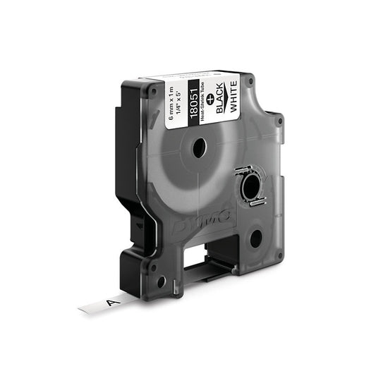 Dymo Rhno Tube Ht Shrk 6mm Wh - Wholesales Supply