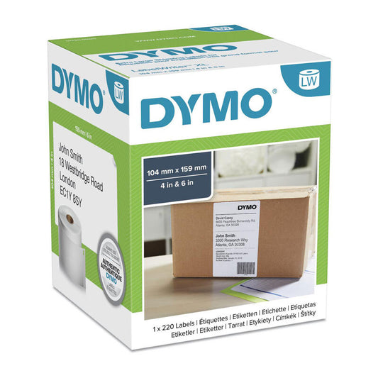 Dymo Ship Label 104mm x 159mm - Wholesales Supply