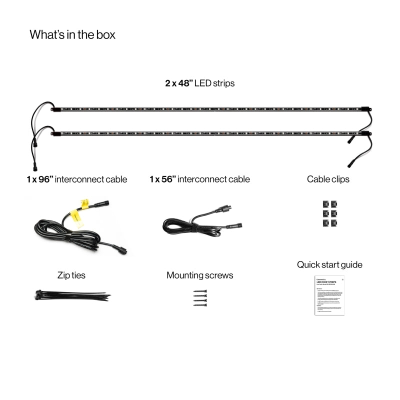 Ecoxgear Strip LED Roof - Wholesales Supply