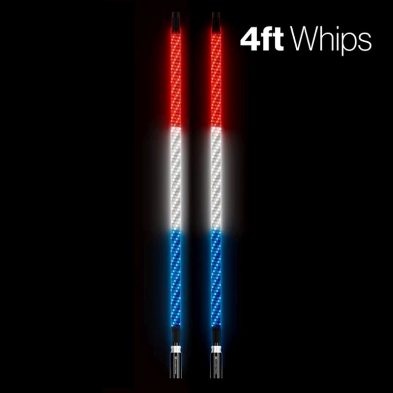 Ecoxgear Whip 4ft 2pk + Con - Wholesales Supply