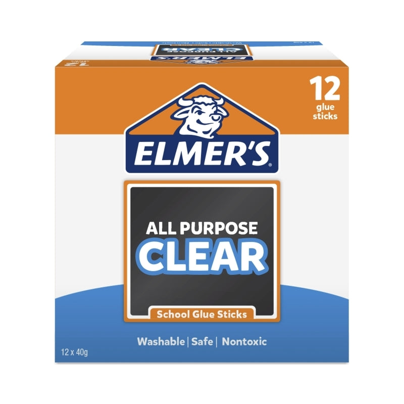 Elmer Glue Stick 40g Bx12 - Wholesales Supply