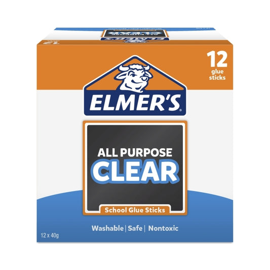 Elmer Glue Stick 40g Bx12 - Wholesales Supply