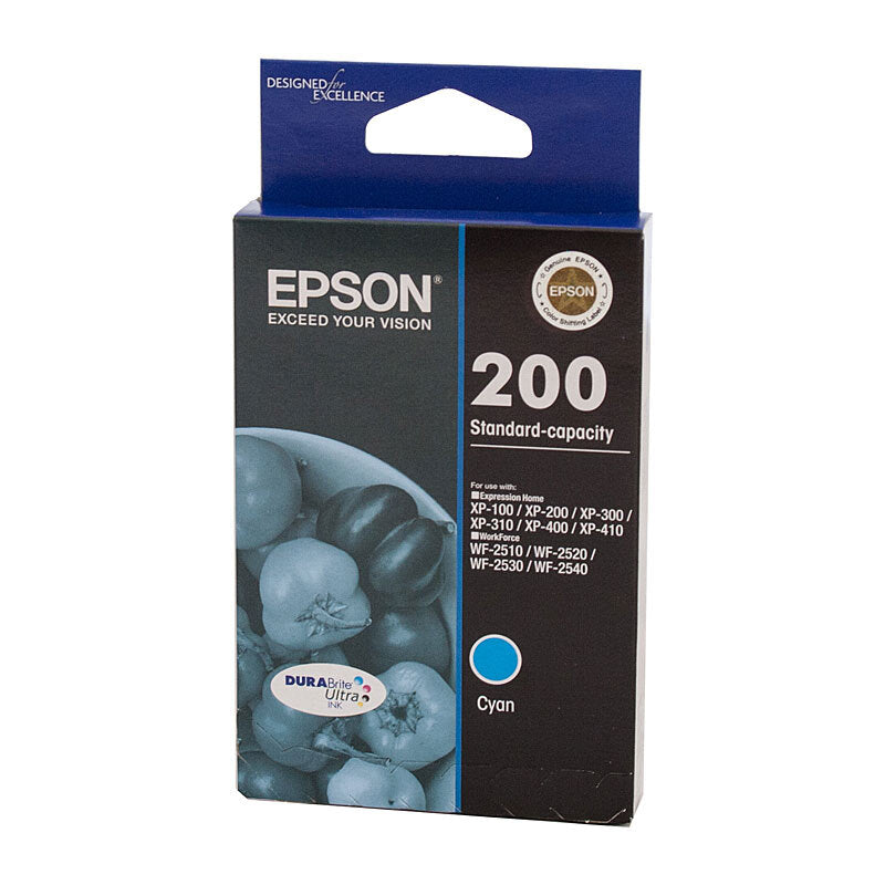 Epson 200 Cyan Ink Cartridge - Wholesales Supply