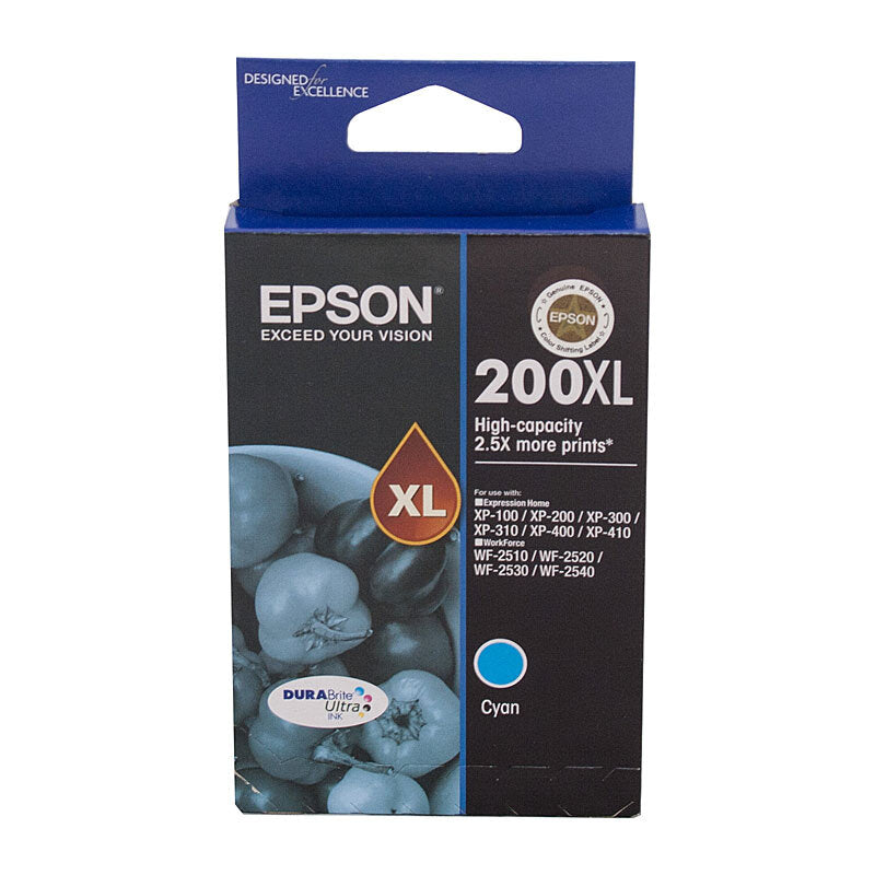 Epson 200XL Cyan Ink Cart - Wholesales Supply