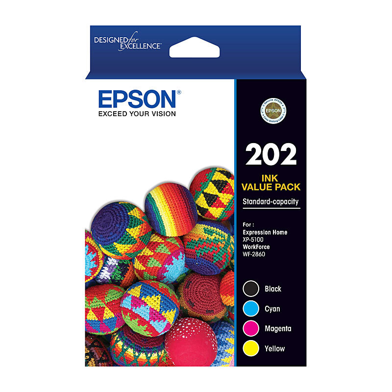 Epson 202 4 Ink Value Pack - Wholesales Supply
