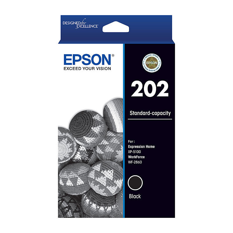 Epson 202 Black Ink Cart - Wholesales Supply