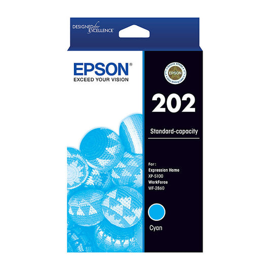 Epson 202 Cyan Ink Cart - Wholesales Supply