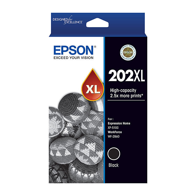 Epson 202XL Black Ink Cart - Wholesales Supply