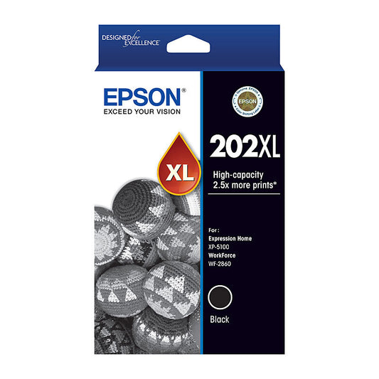 Epson 202XL Black Ink Cart - Wholesales Supply