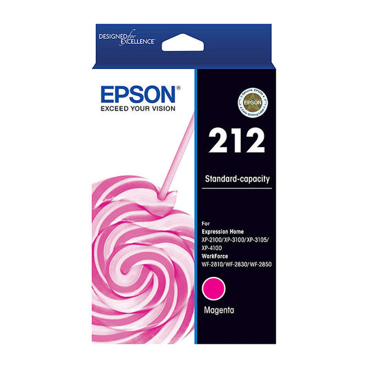 Epson 212 Magenta Ink Cart - Wholesales Supply