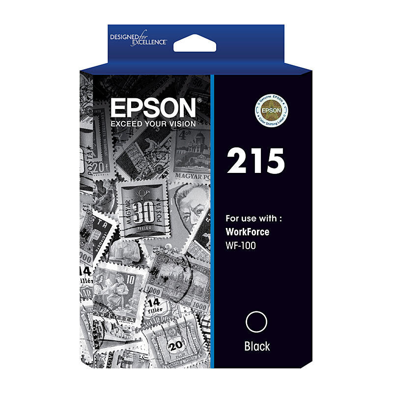 Epson 215 Black Ink Cart - Wholesales Supply