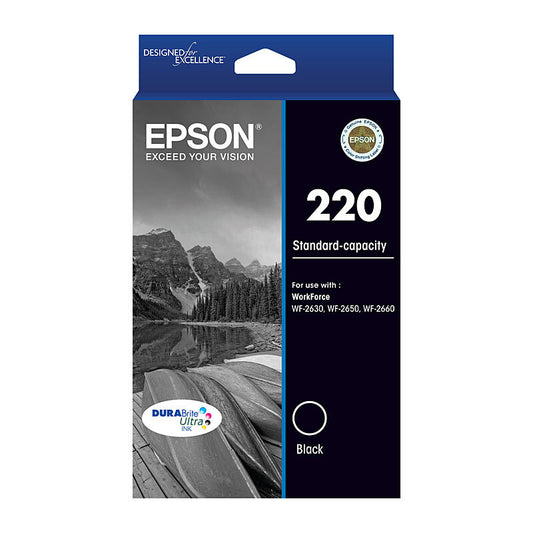 Epson 220 Black Ink Cart - Wholesales Supply