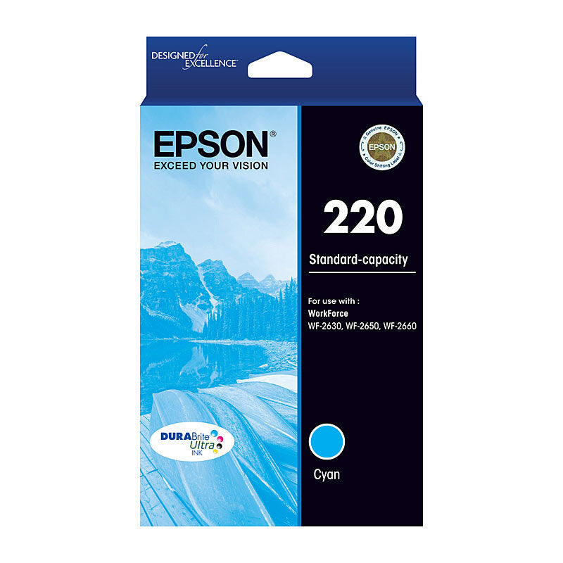 Epson 220 Cyan Ink Cart - Wholesales Supply