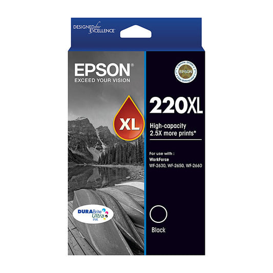 Epson 220XL Black Ink Cart - Wholesales Supply