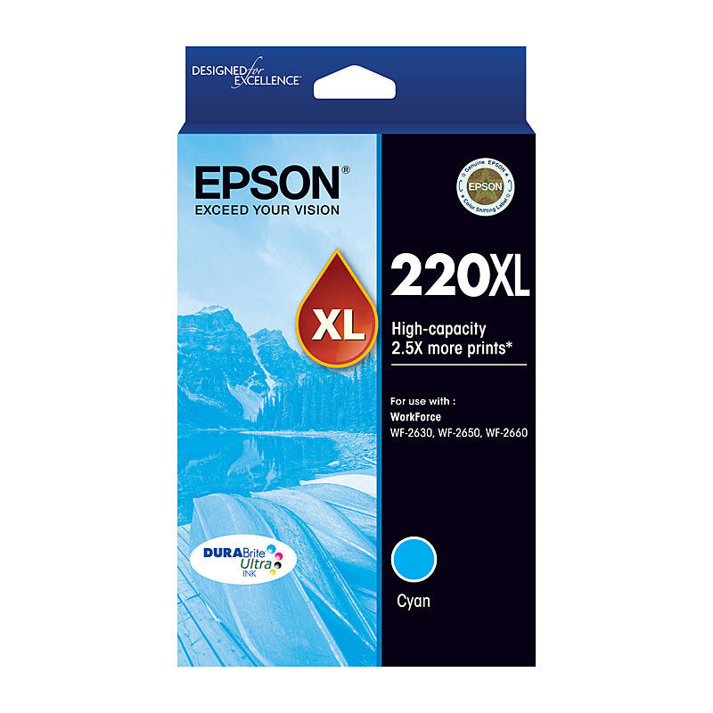 Epson 220XL Cyan Ink Cart - Wholesales Supply